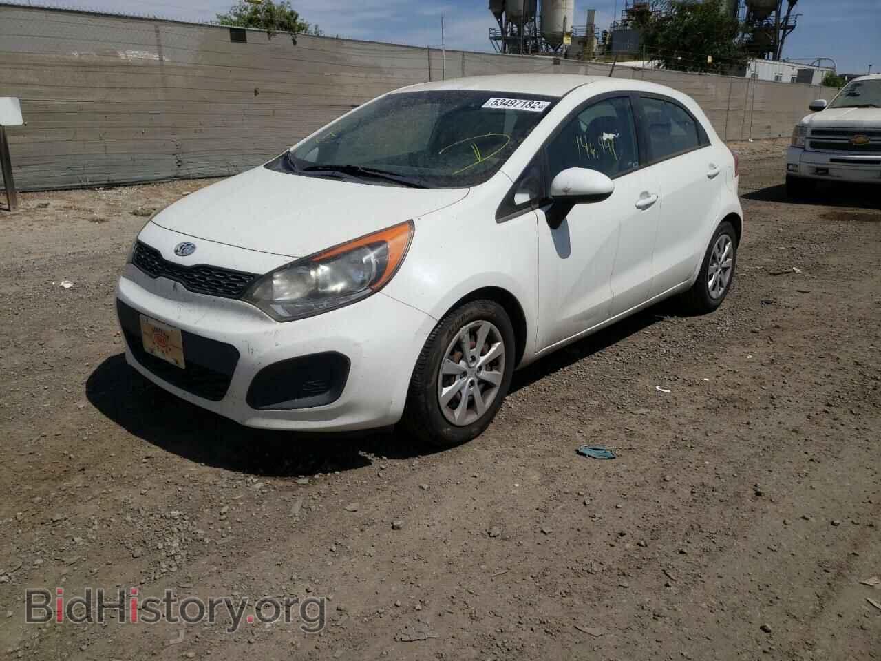 2013 KIA RIO - VIN: KNADM5A37D6301702 - Фото 2