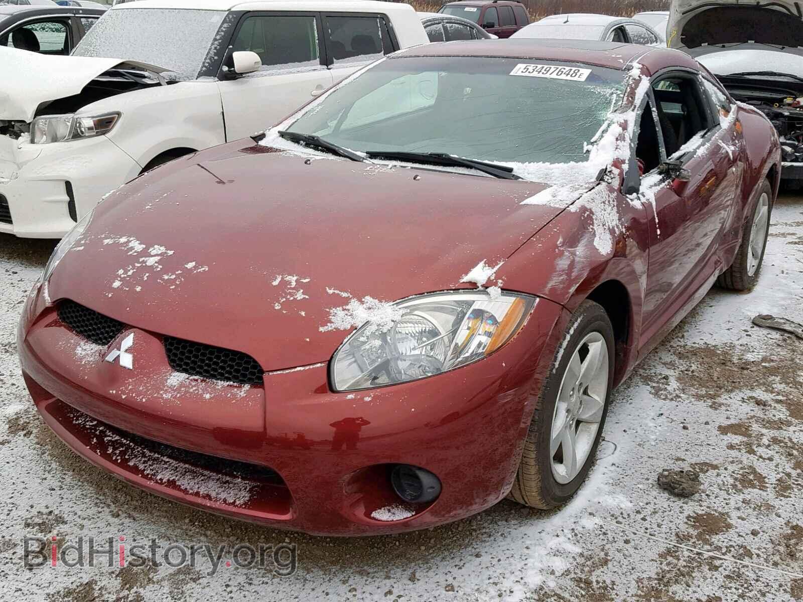 2006 MITSUBISHI ECLIPSE - VIN: 4A3AK24F36E049467 - Фото 2
