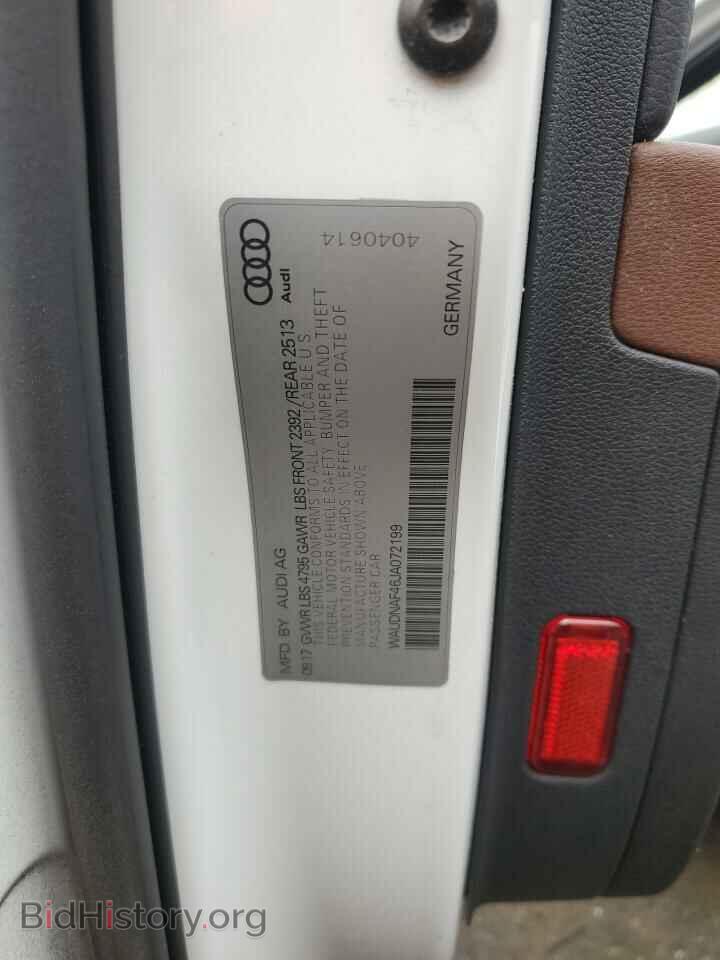 2018 AUDI A4 - VIN: WAUDNAF46JA072199 - Photo 12