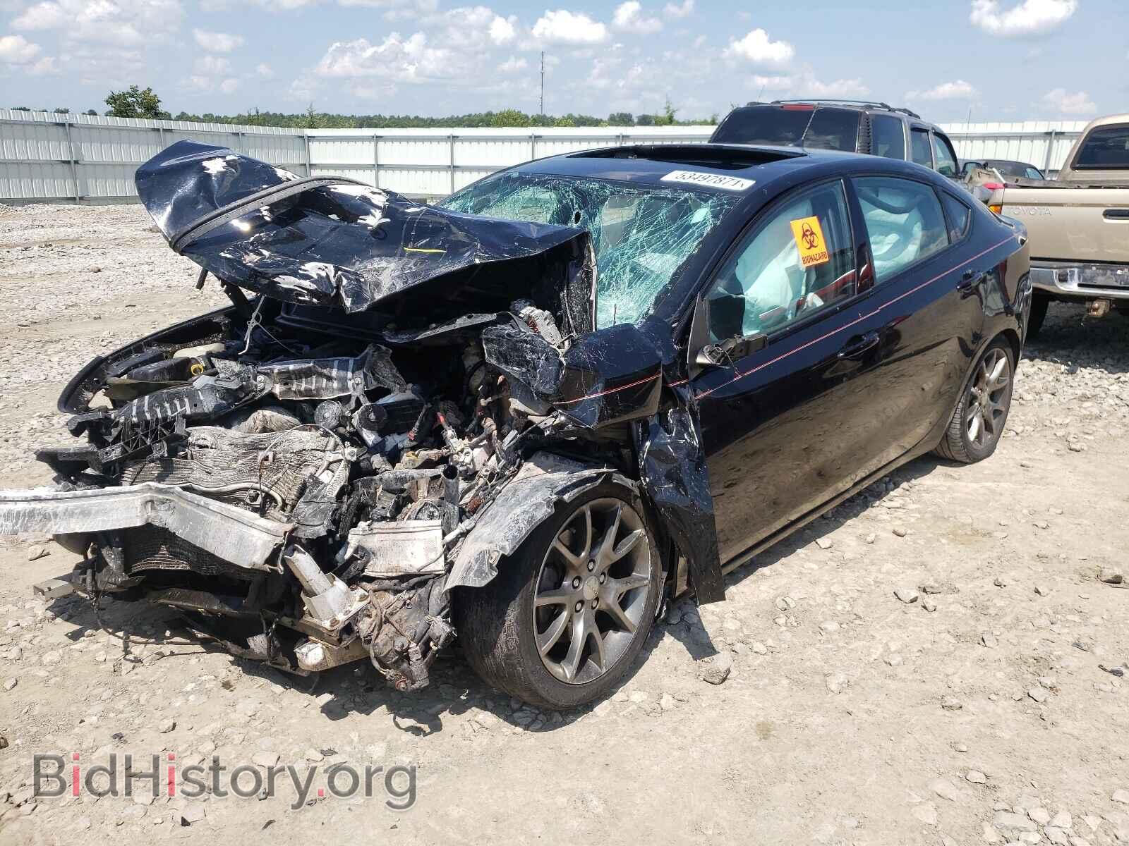 2015 DODGE DART - VIN: 1C3CDFBBXFD111552 - Фото 2