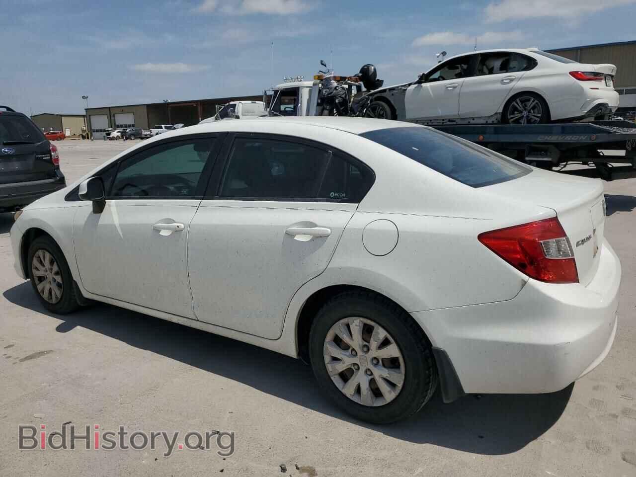 2012 HONDA CIVIC - VIN: 2HGFB2F51CH597616 - Фото 2