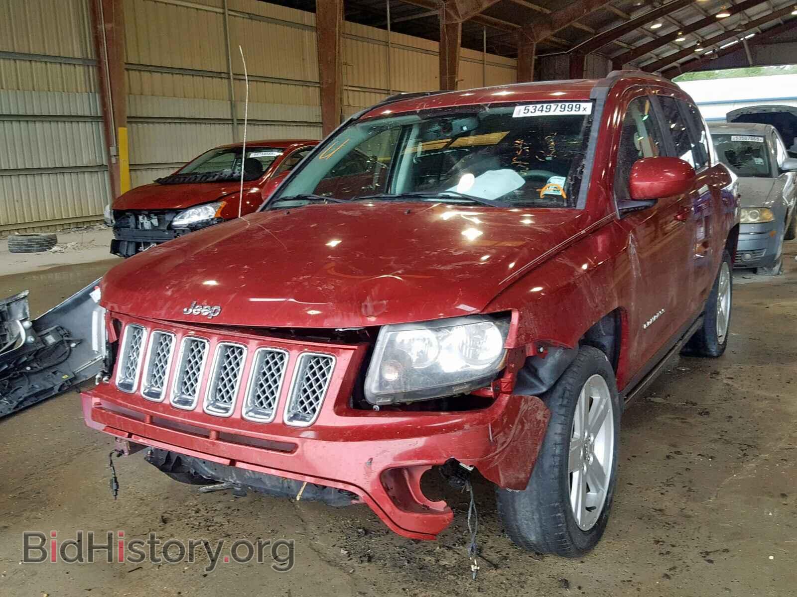 2014 JEEP COMPASS - VIN: 1C4NJCEAXED680446 - Фото 2