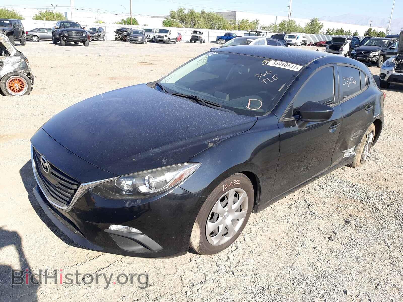2014 MAZDA 3 - VIN: JM1BM1K74E1205920 - Фото 2
