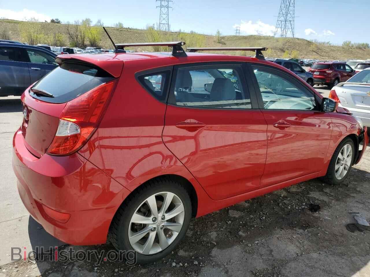 2012 HYUNDAI ACCENT - VIN: KMHCU5AE6CU015085 - Фото 3