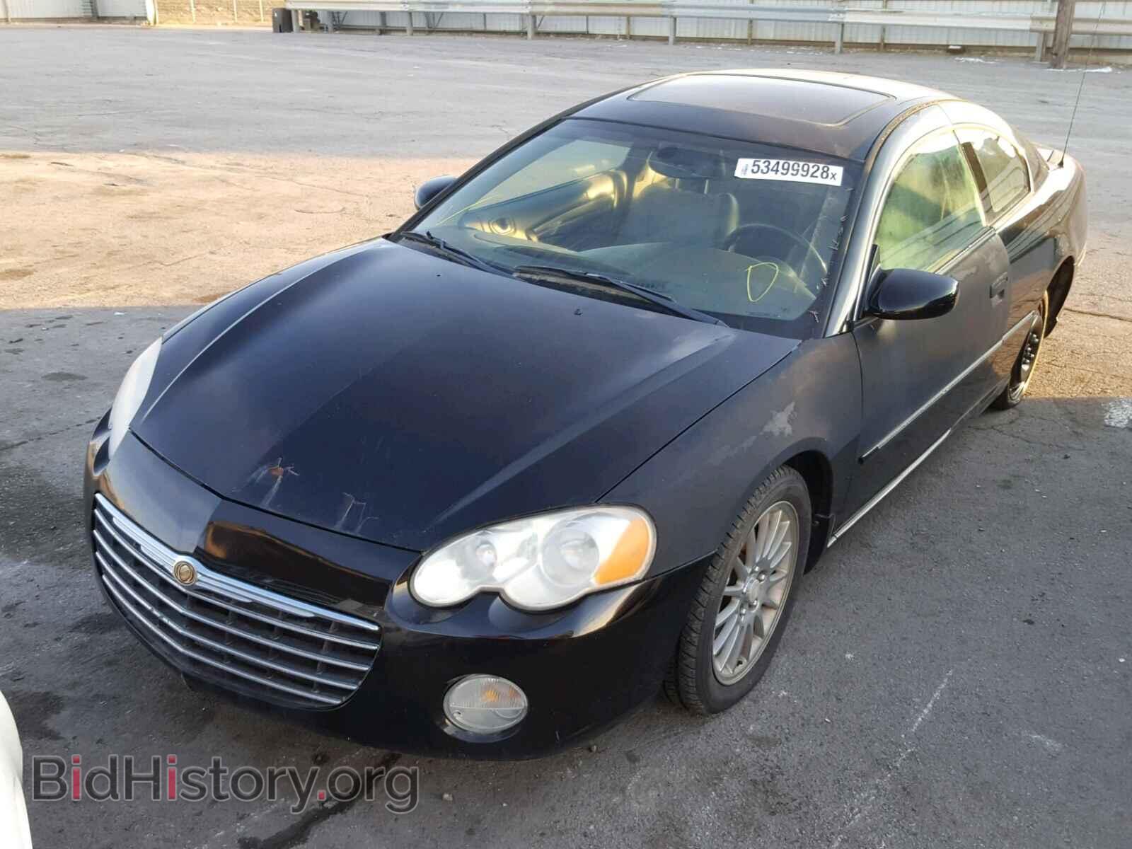 2003 CHRYSLER SEBRING - VIN: 4C3AG52H83E184002 - Фото 2