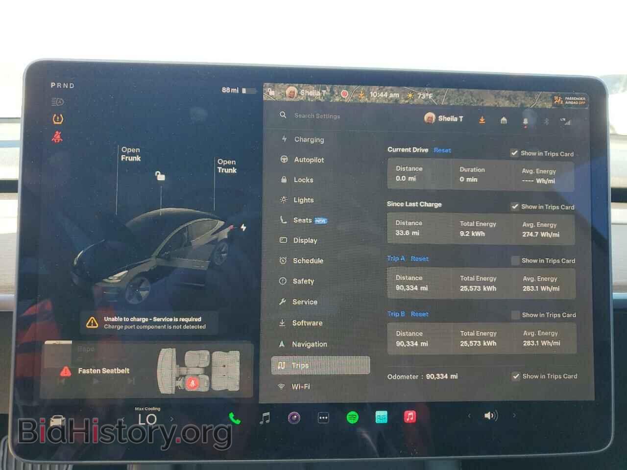 2022 TESLA MODEL 3 - VIN: 5YJ3E1EBXNF132416 - Фото 9