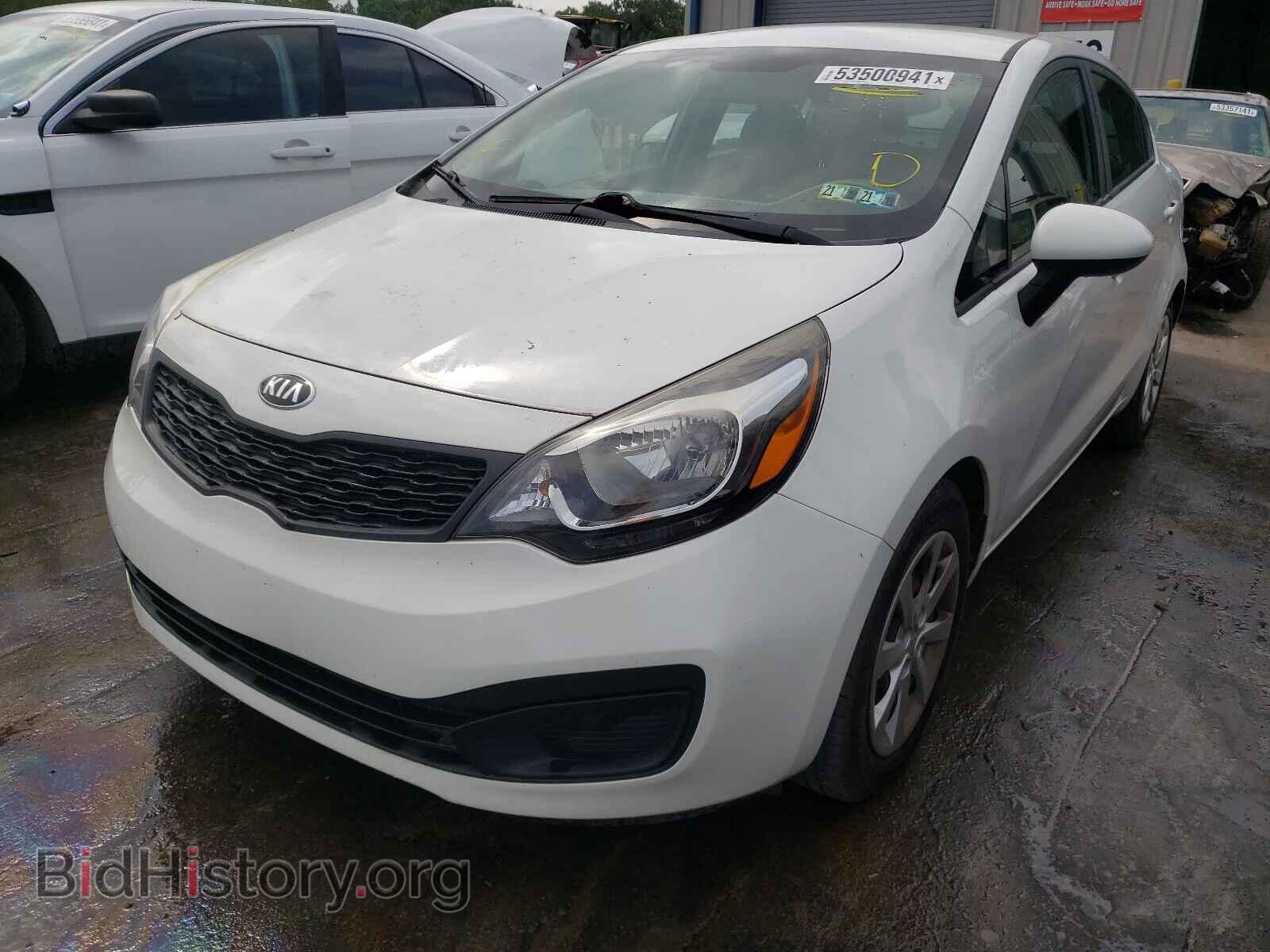 2014 KIA RIO - VIN: KNADM4A36E6328577 - Фото 2