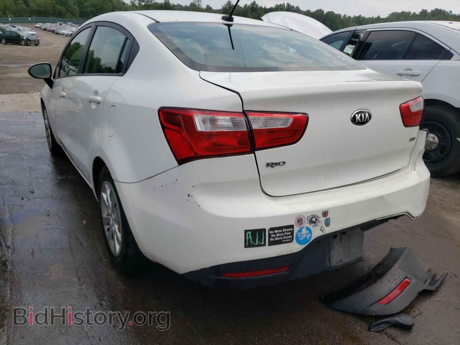 2014 KIA RIO - VIN: KNADM4A36E6328577 - Фото 3