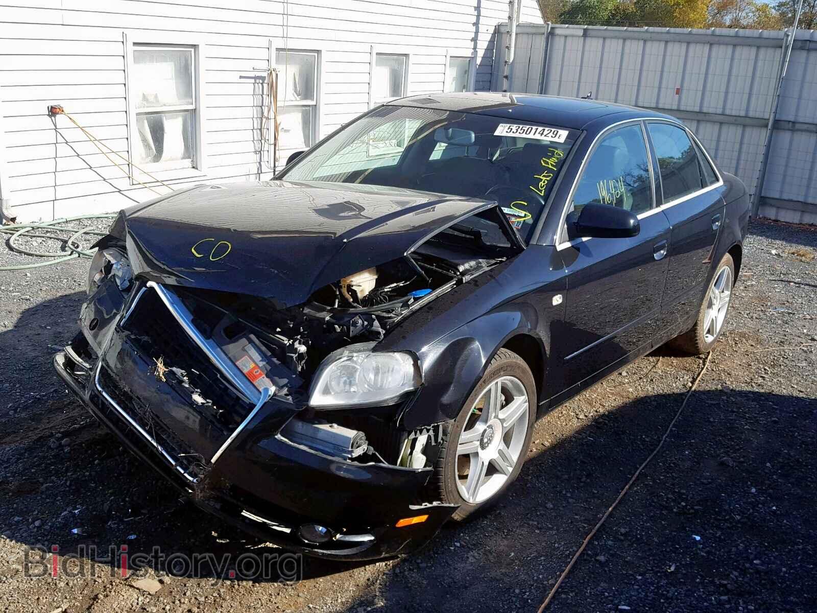 2007 AUDI A4 - VIN: WAUDF78E67A125188 - Фото 2