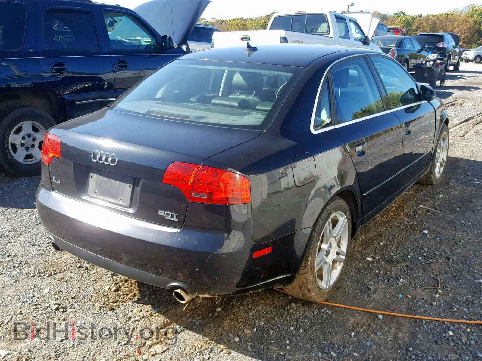 2007 AUDI A4 - VIN: WAUDF78E67A125188 - Фото 4