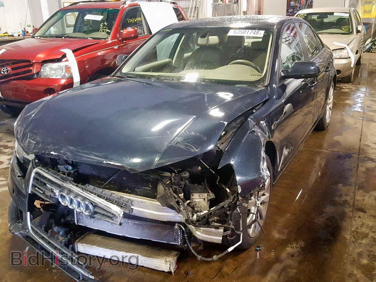 2012 AUDI A4 - VIN: WAUBFAFL7CA079385 - Фото 2