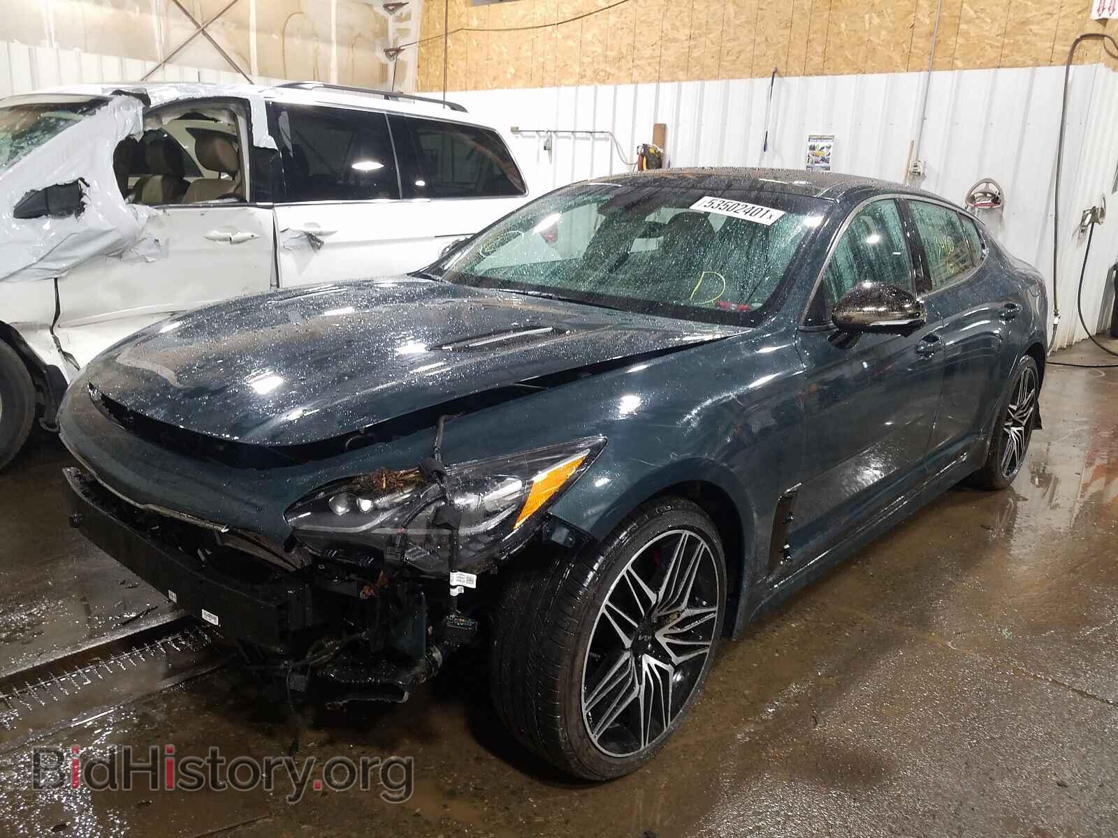 2022 KIA STINGER - VIN: KNAE55LCXN6103499 - Фото 2