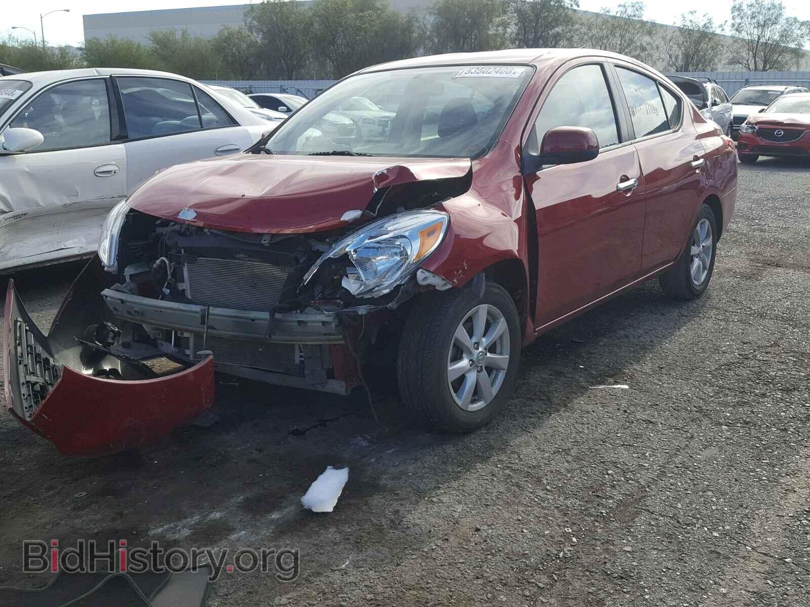 2012 NISSAN VERSA - VIN: 3N1CN7AP5CL825304 - Фото 2