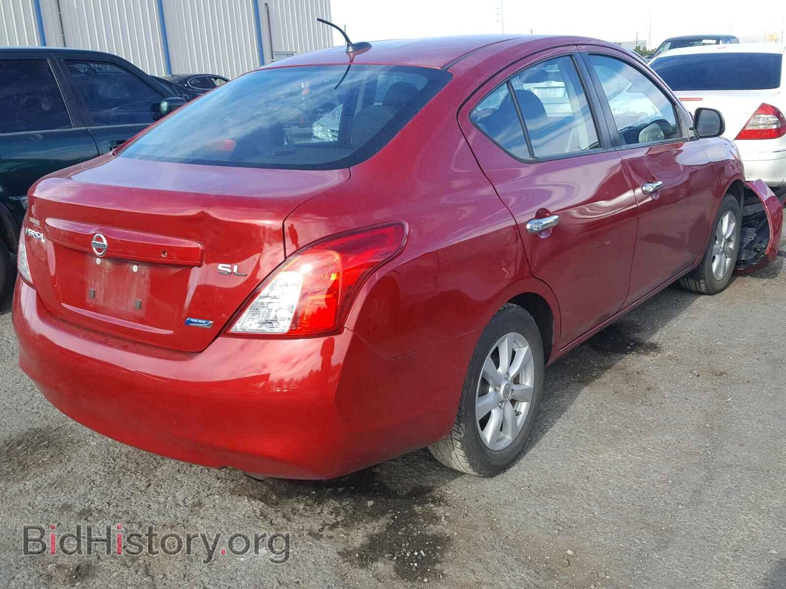 2012 NISSAN VERSA - VIN: 3N1CN7AP5CL825304 - Фото 4