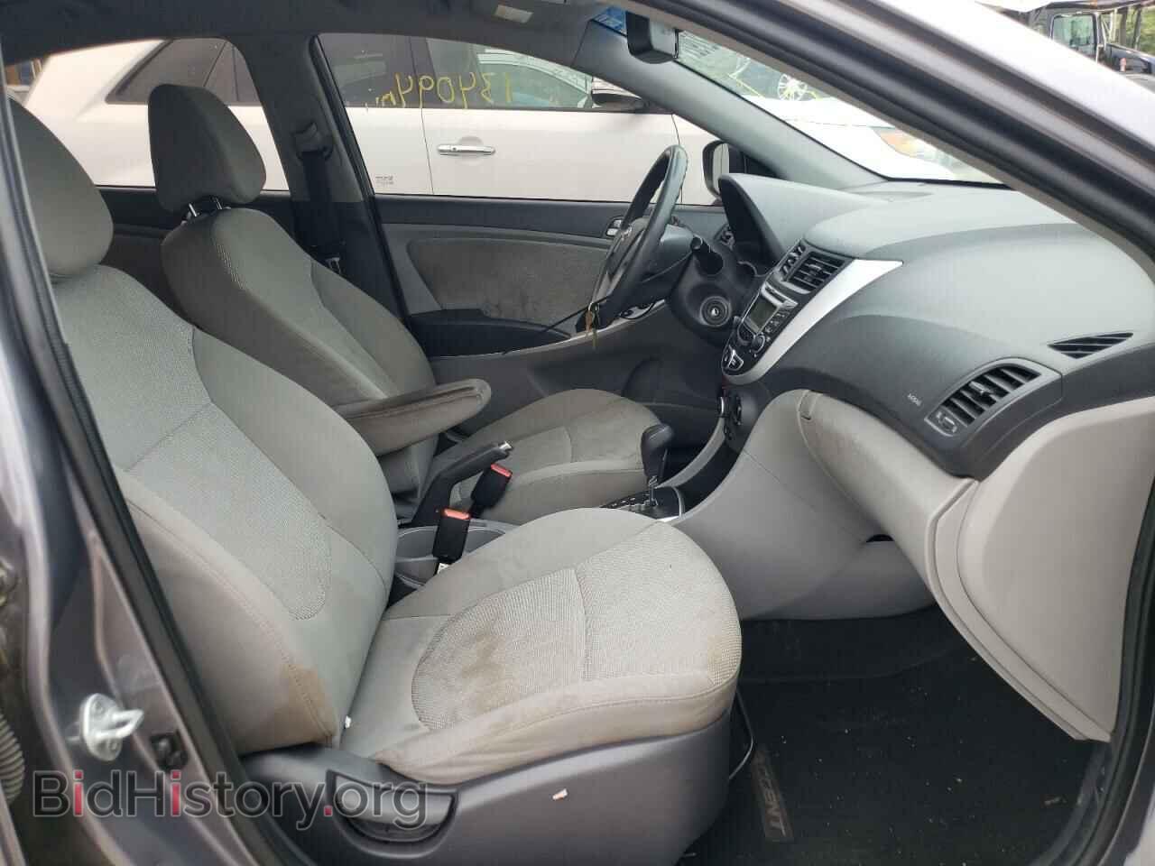 2013 HYUNDAI ACCENT - VIN: KMHCT4AEXDU554078 - Фото 5