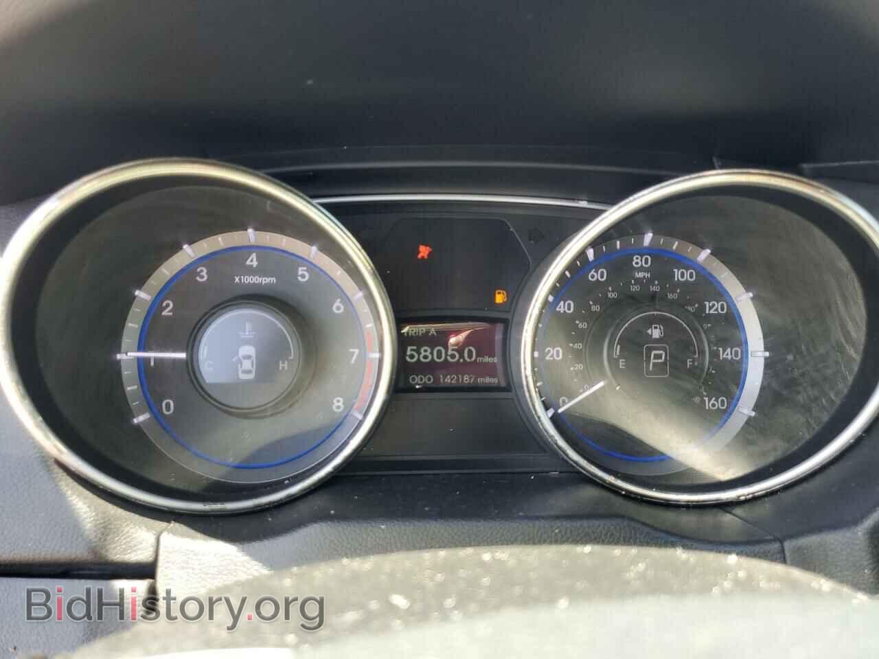 2012 HYUNDAI SONATA - VIN: 5NPEC4AB9CH434848 - Фото 9