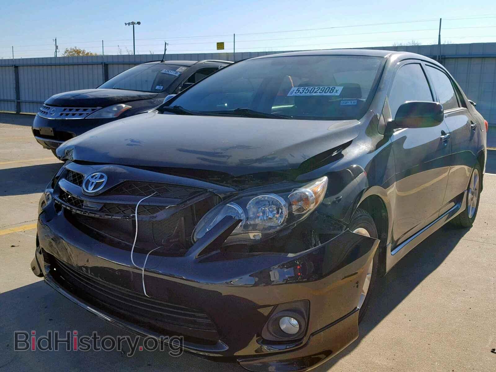 2011 TOYOTA COROLLA BA - VIN: 2T1BU4EE7BC706240 - Фото 2