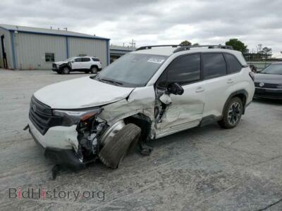 2025 Subaru FORESTER, white — VIN JF2SLDAC4SH555040, Copart