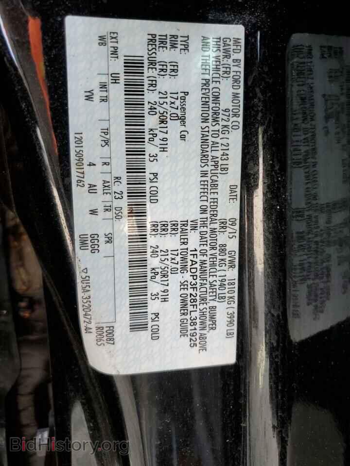 2015 FORD FOCUS - VIN: 1FADP3F28FL381925 - Photo 12