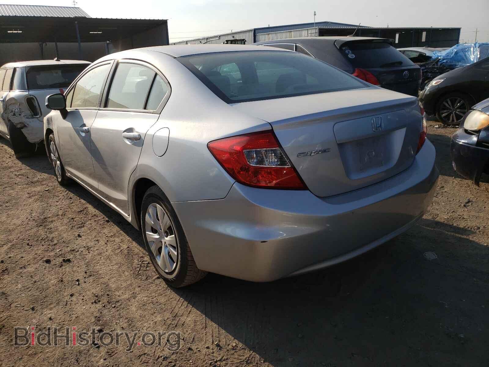 2012 HONDA CIVIC - VIN: 19XFB2F53CE367702 - Фото 3