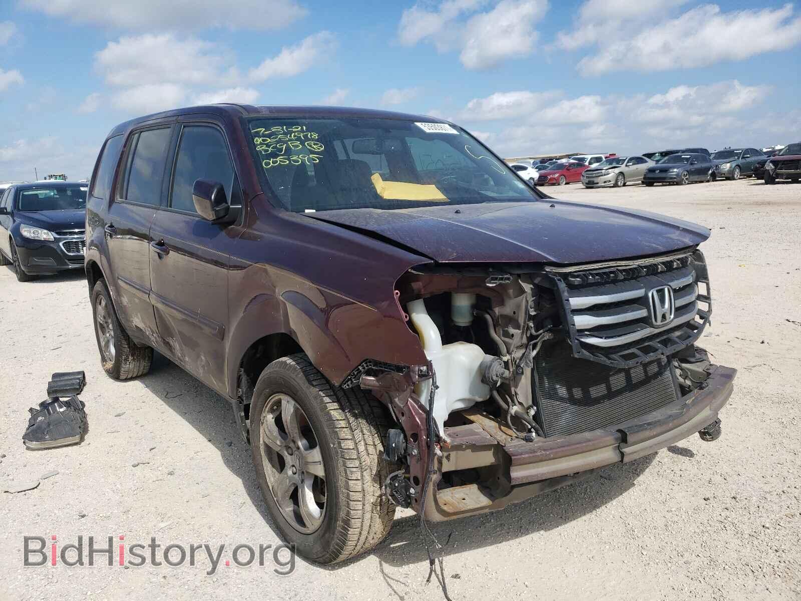 Photo 5FNYF3H53DB005395 - HONDA PILOT 2013