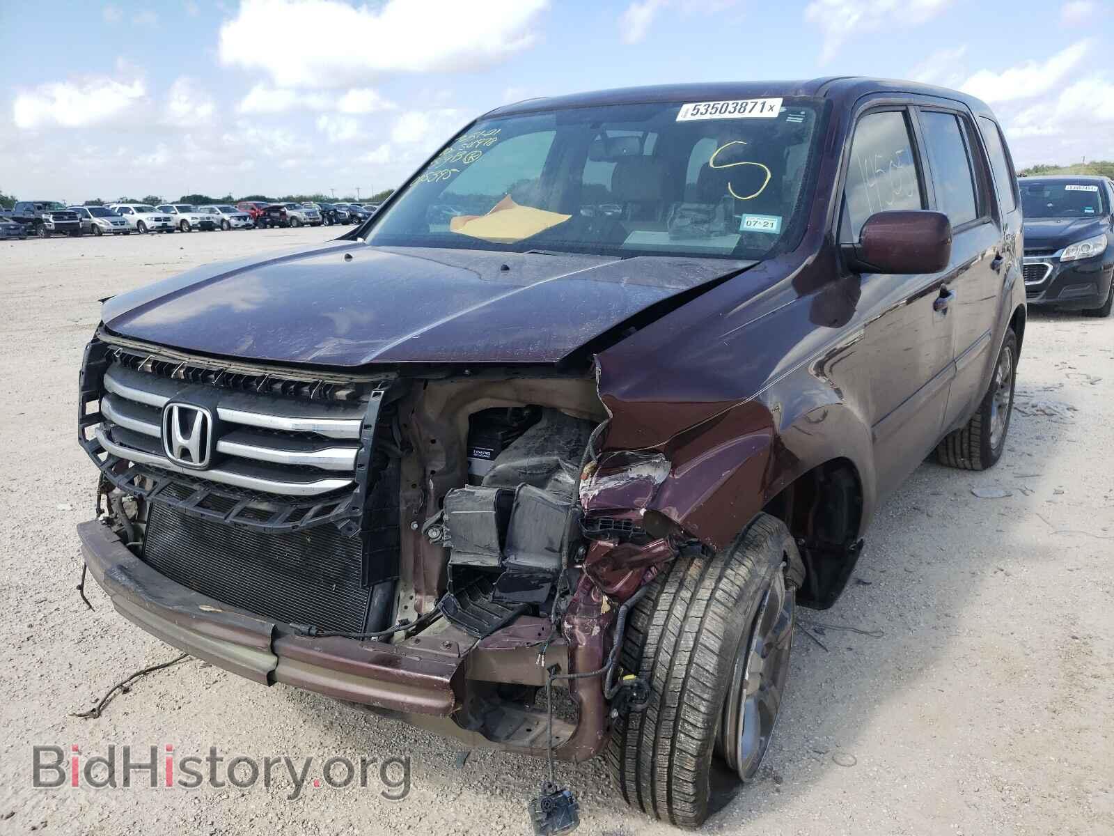 2013 HONDA PILOT - VIN: 5FNYF3H53DB005395 - Photo 2