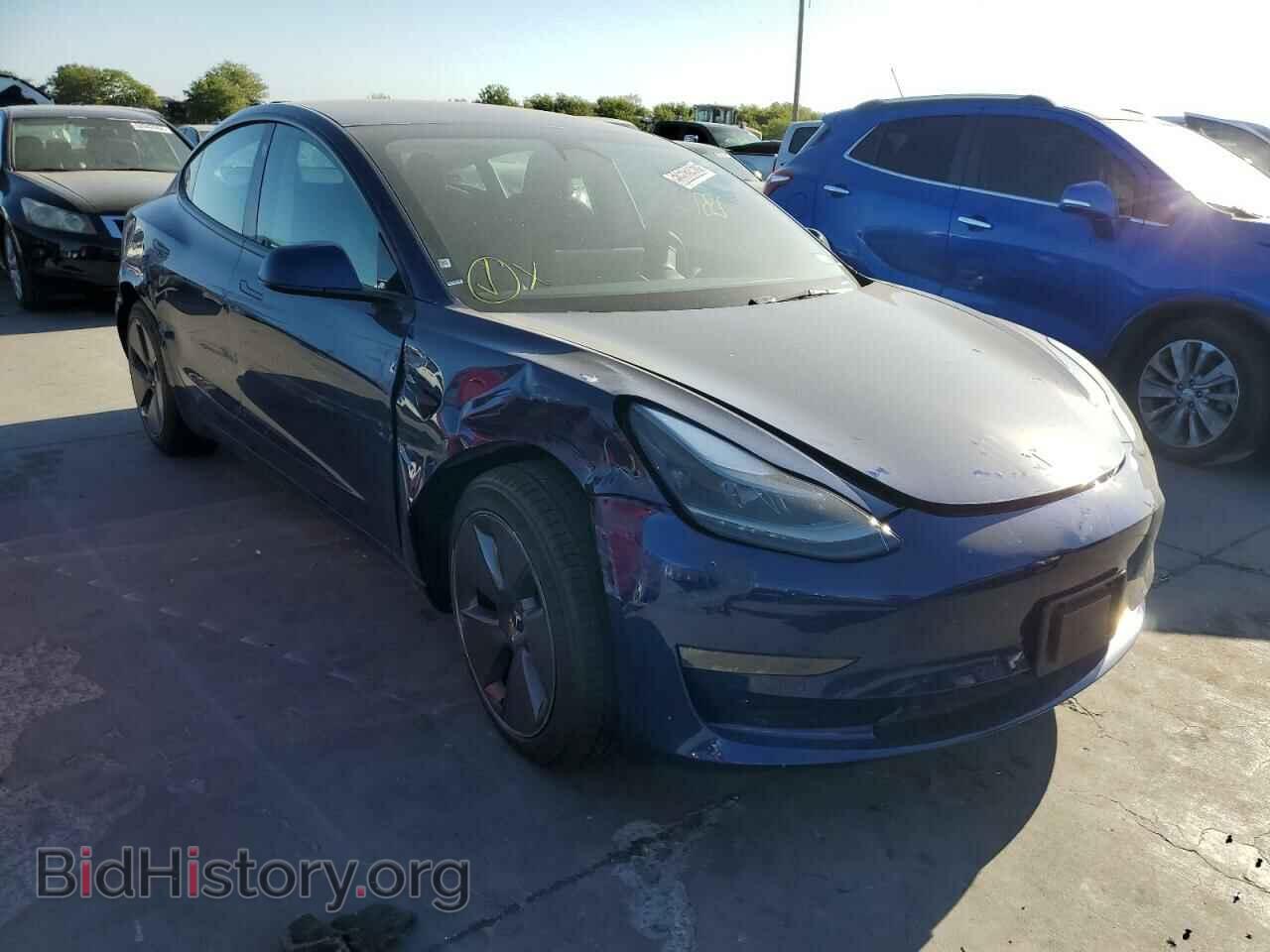 Фотография 5YJ3E1EB0NF184993 - TESLA MODEL 3 2022