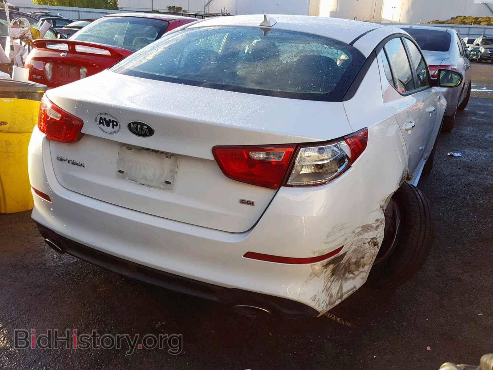 2015 KIA OPTIMA - VIN: KNAGM4A70F5664152 - Photo 4