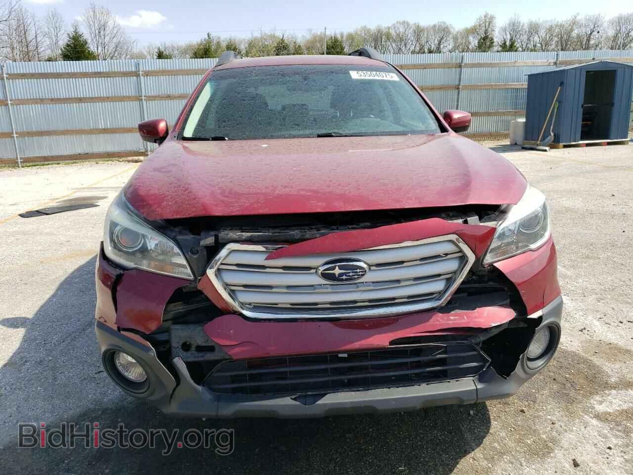2016 SUBARU OUTBACK - VIN: 4S4BSBCC9G3351322 - Фото 5