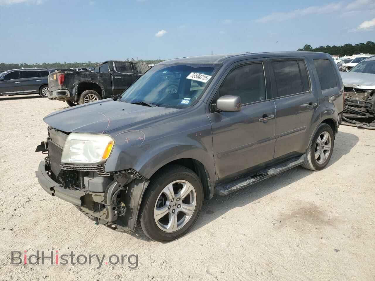 Фотография 5FNYF3H68CB034298 - HONDA PILOT 2012