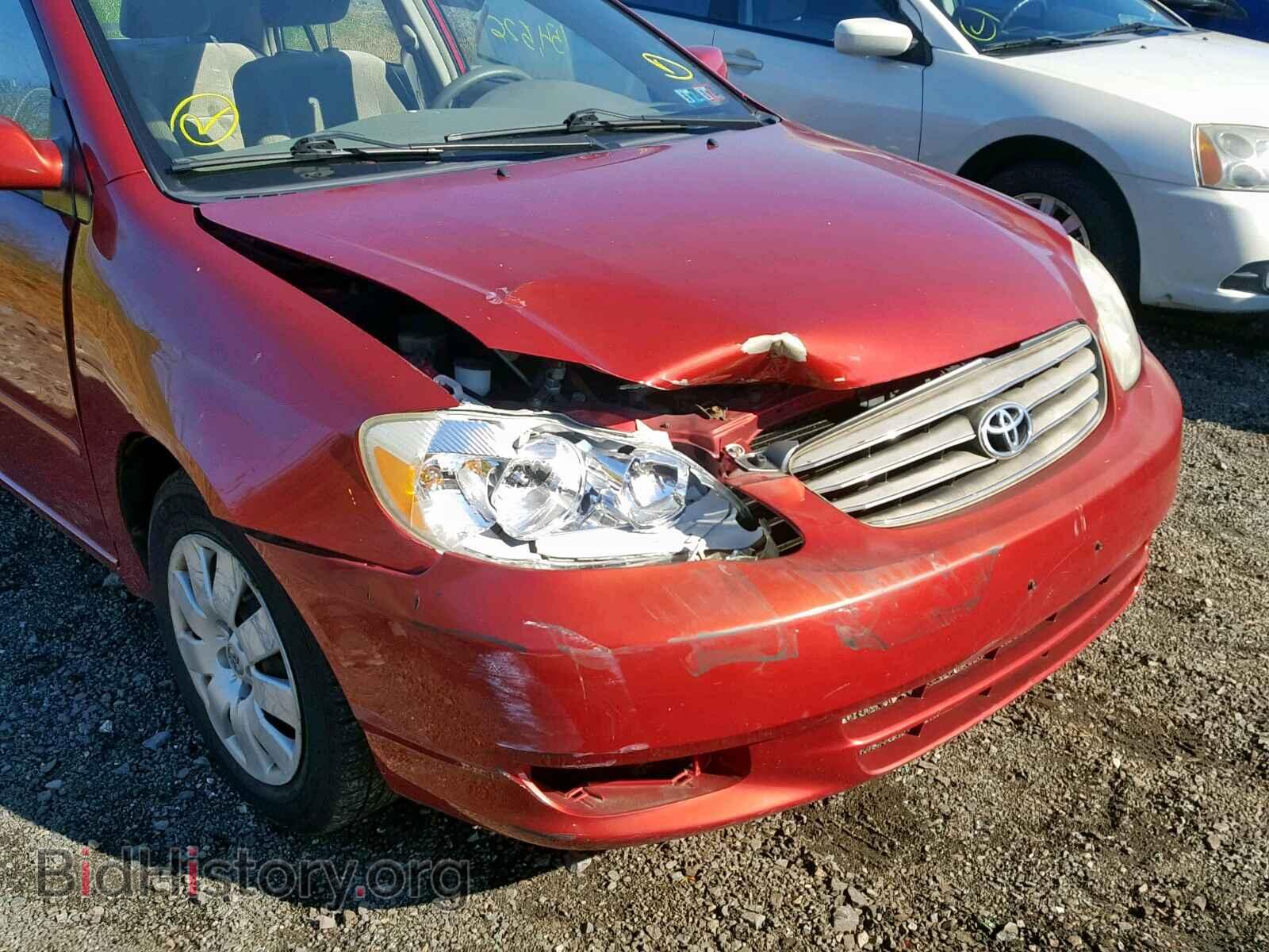 2003 TOYOTA COROLLA - VIN: JTDBR32E032008875 - Фото 9