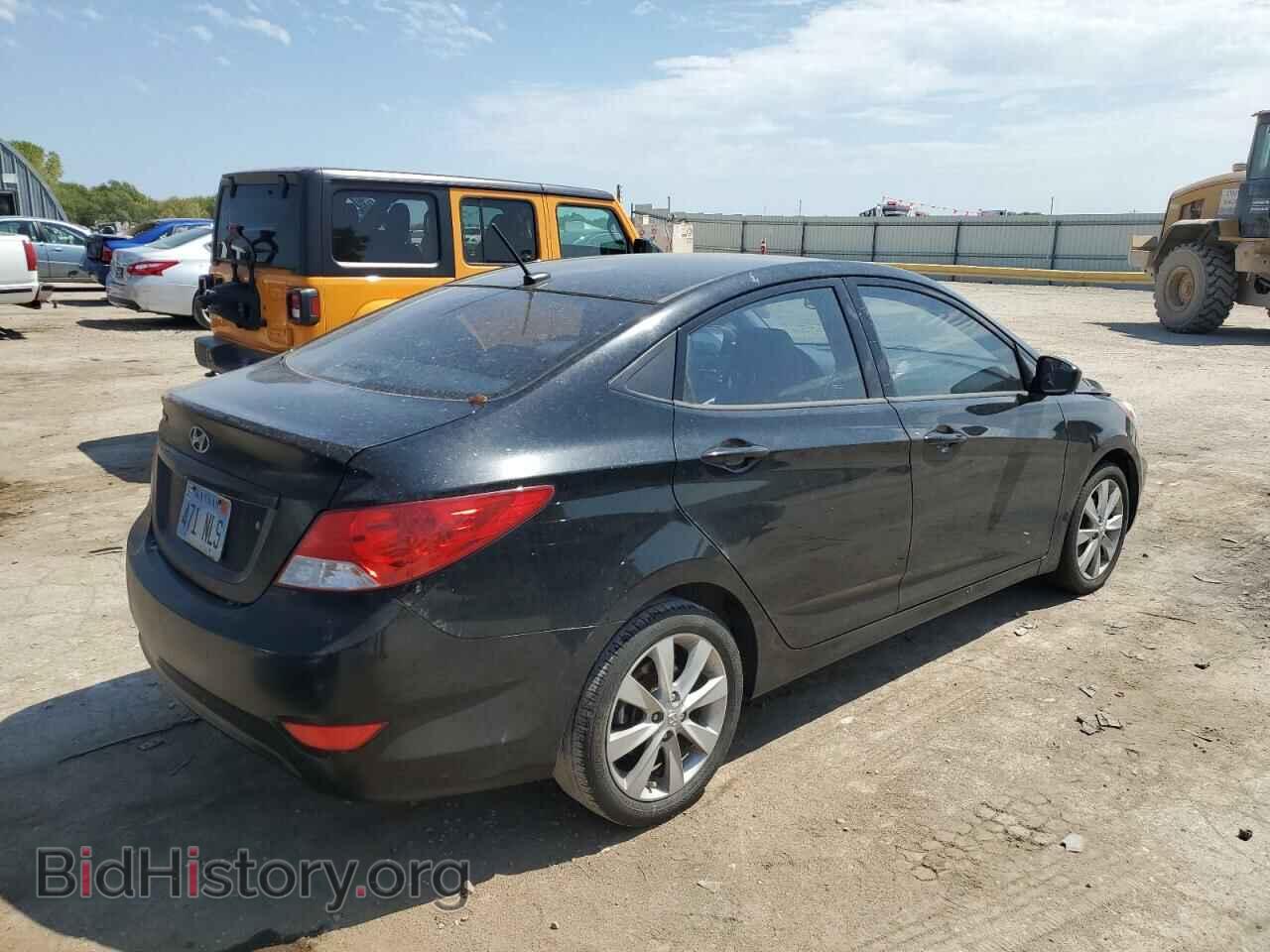 2012 HYUNDAI ACCENT - VIN: KMHCU4AE2CU183798 - Фото 4