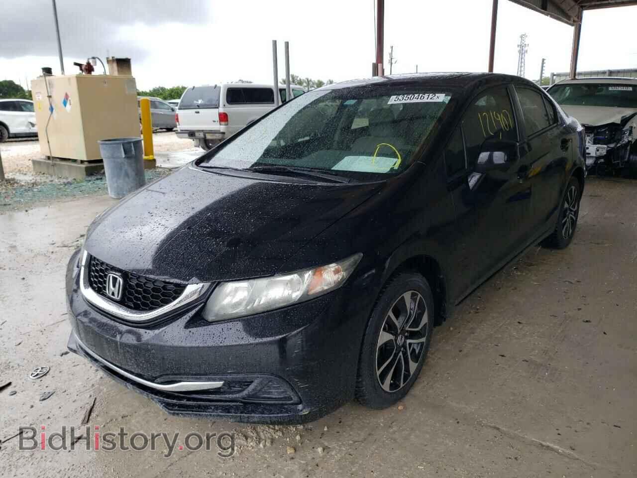 2013 HONDA CIVIC - VIN: 2HGFB2F89DH532752 - Фото 2