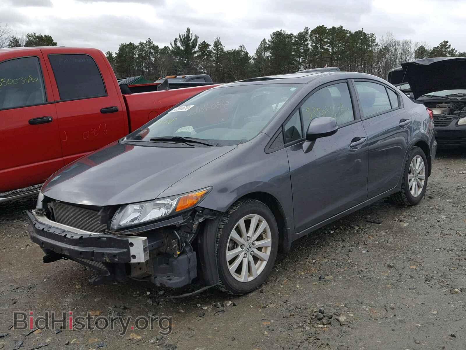 2012 HONDA CIVIC - VIN: 2HGFB2F80CH610270 - Фото 2