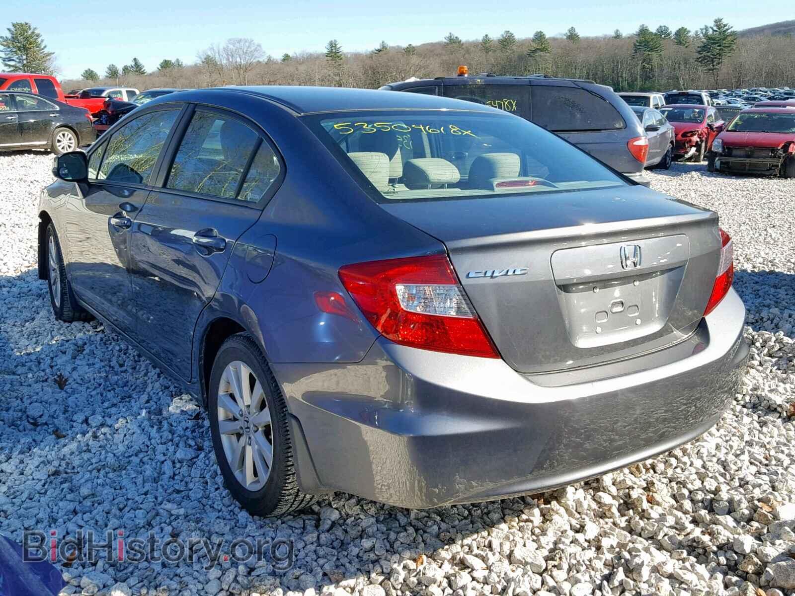 2012 HONDA CIVIC - VIN: 2HGFB2F80CH610270 - Фото 3