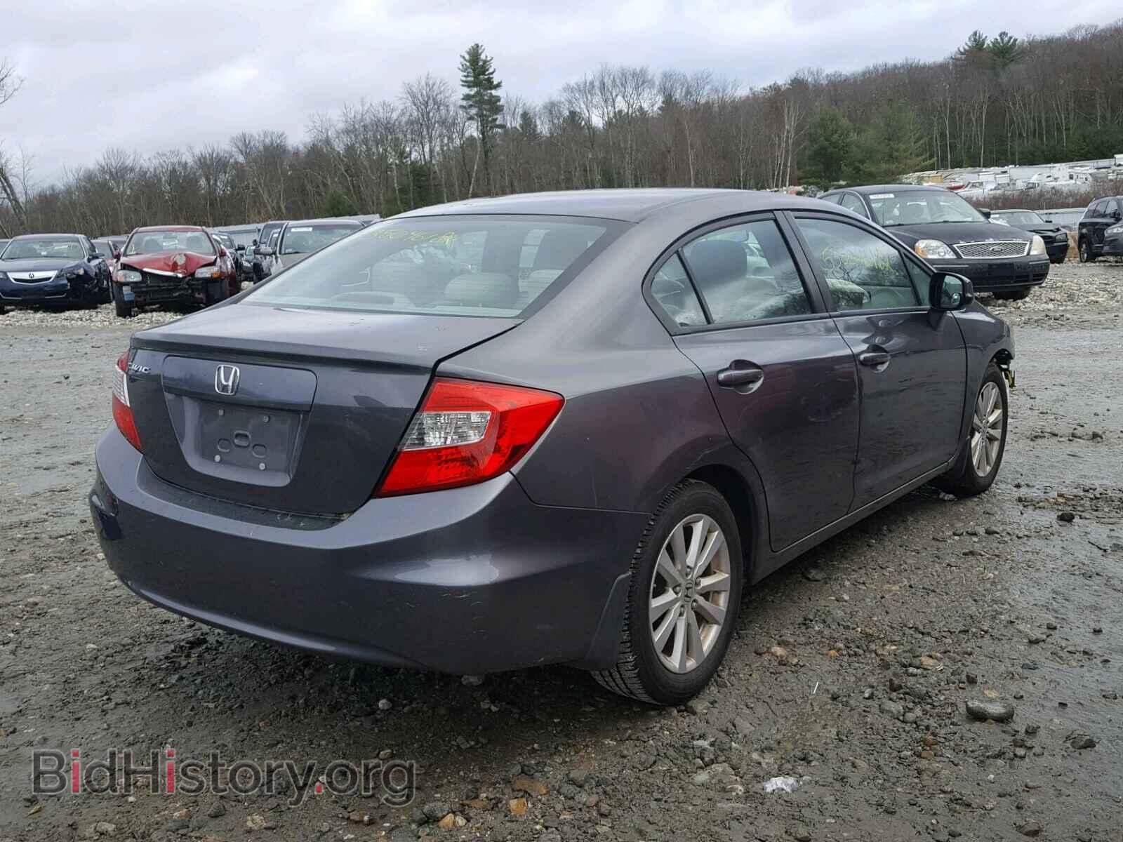 2012 HONDA CIVIC - VIN: 2HGFB2F80CH610270 - Фото 4