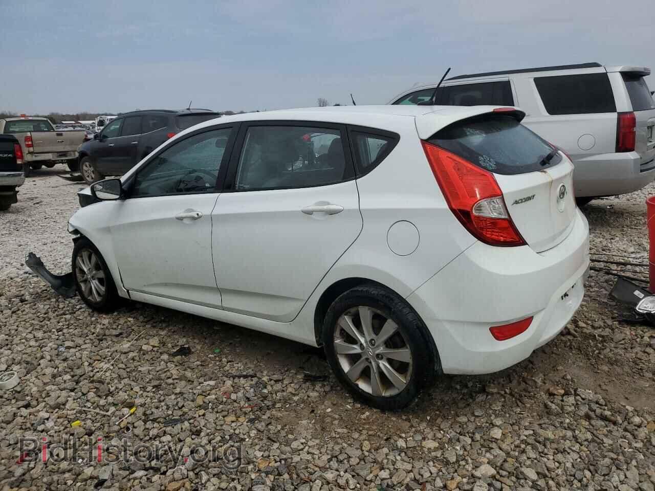 2014 HYUNDAI ACCENT - VIN: KMHCU5AE7EU174748 - Фото 2