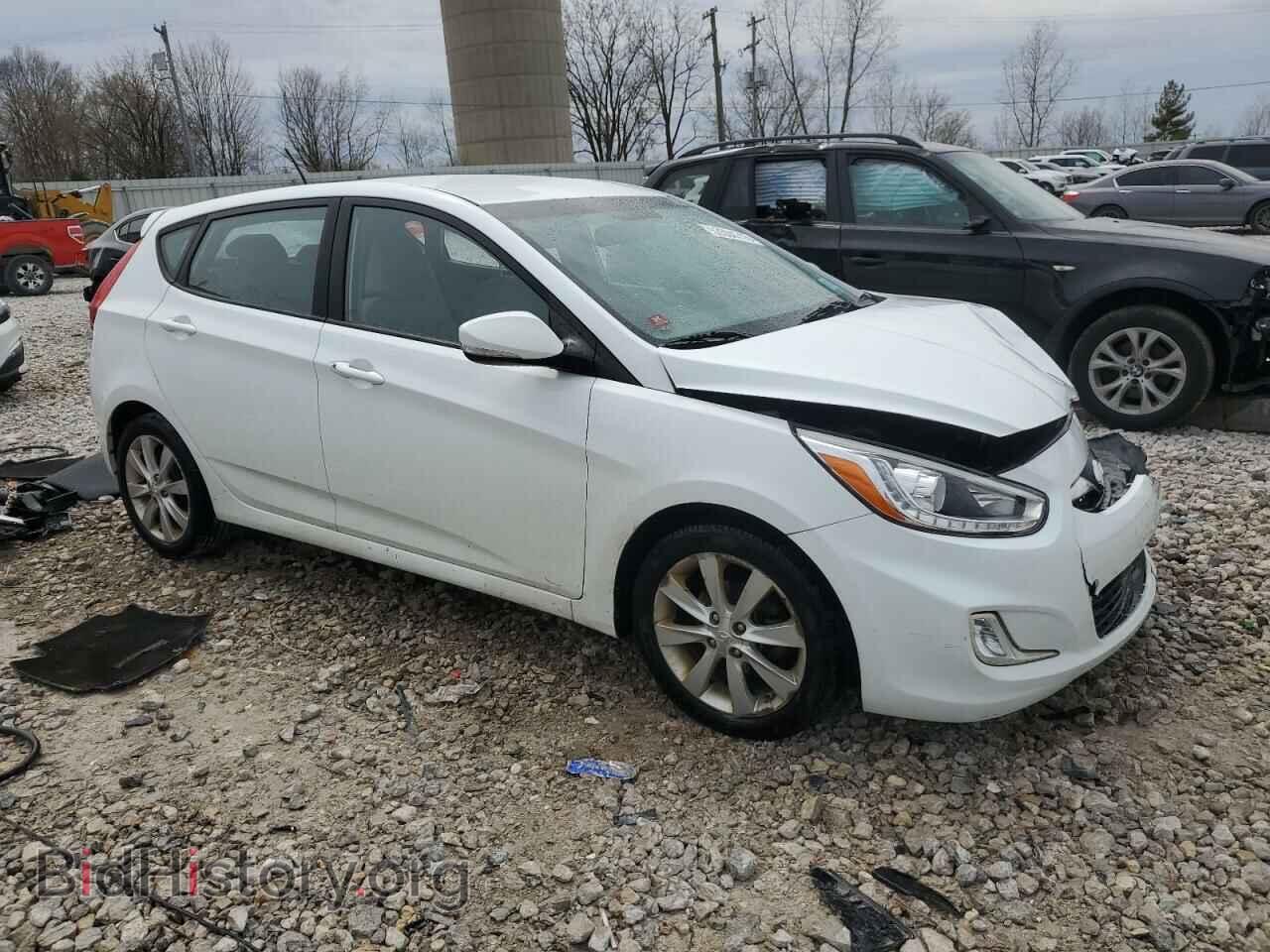 2014 HYUNDAI ACCENT - VIN: KMHCU5AE7EU174748 - Фото 4