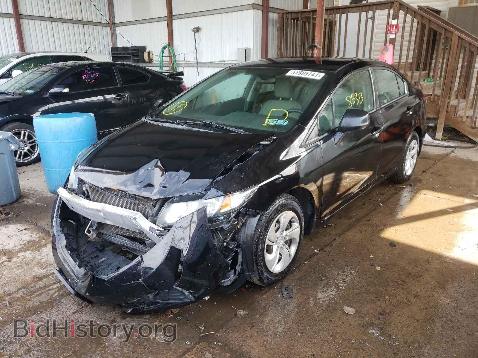 2013 HONDA CIVIC - VIN: 19XFB2F58DE257570 - Фото 2