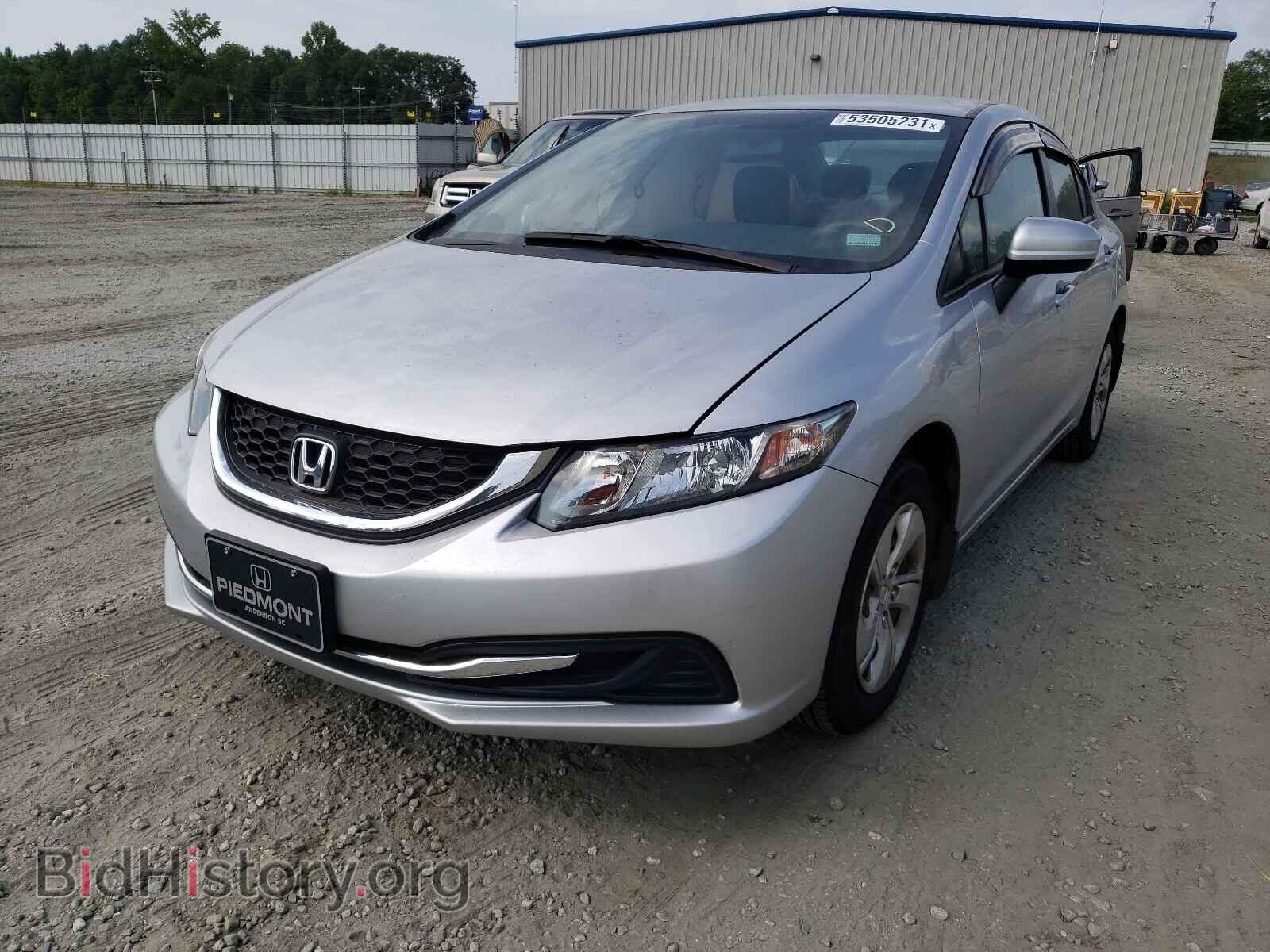 2014 HONDA CIVIC - VIN: 2HGFB2F56EH529461 - Фото 2