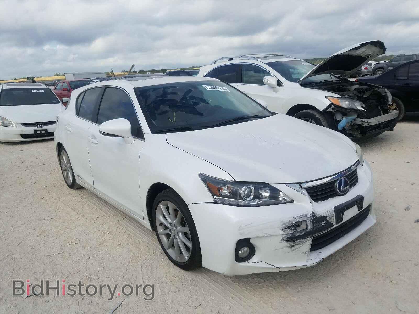 Photo JTHKD5BH0B2043935 - LEXUS CT 200 2011