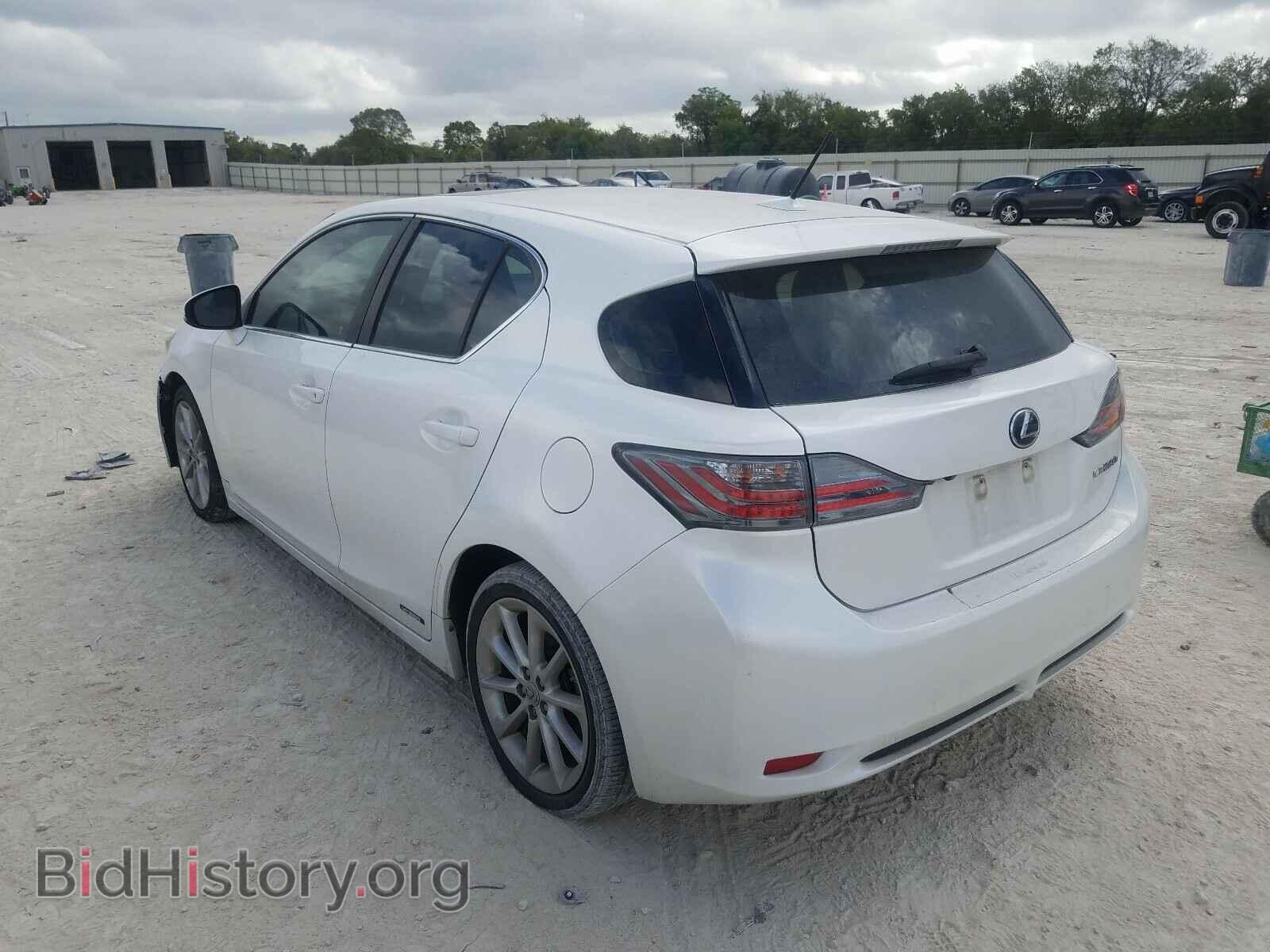 2011 LEXUS CT 200 - VIN: JTHKD5BH0B2043935 - Фото 3