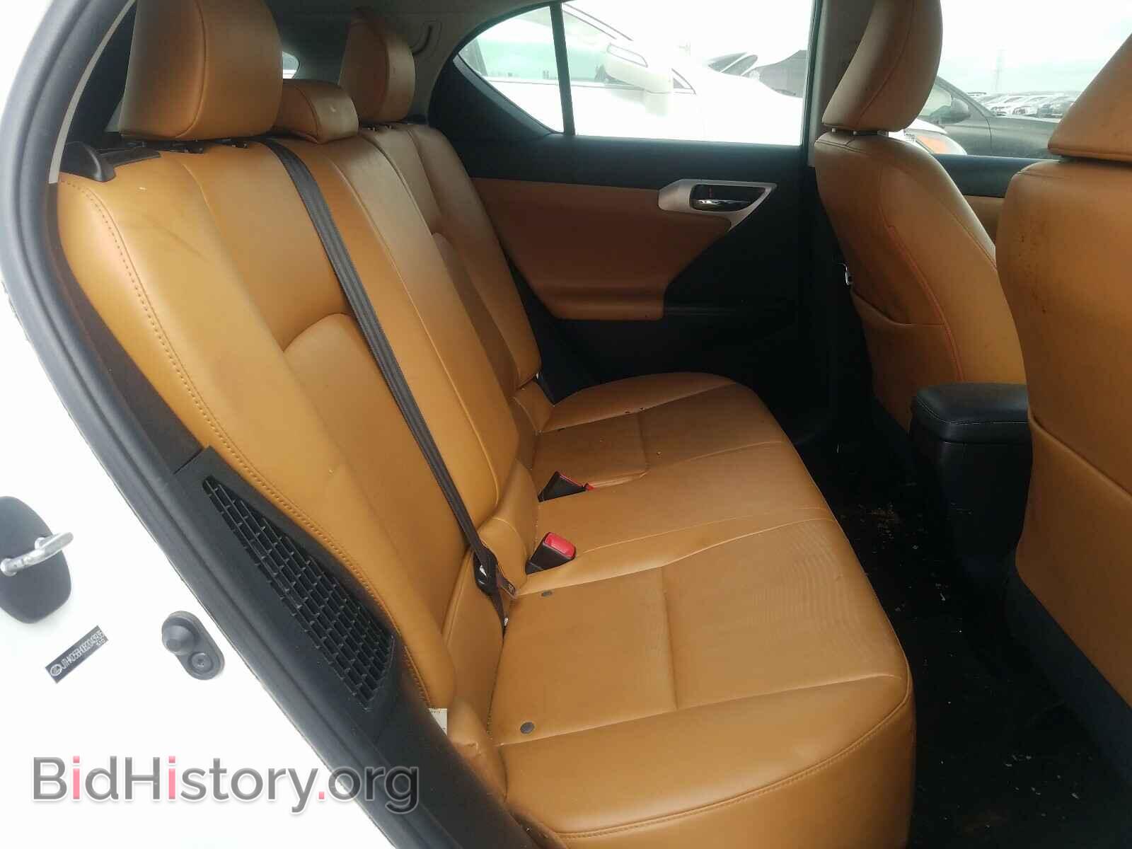2011 LEXUS CT 200 - VIN: JTHKD5BH0B2043935 - Фото 6