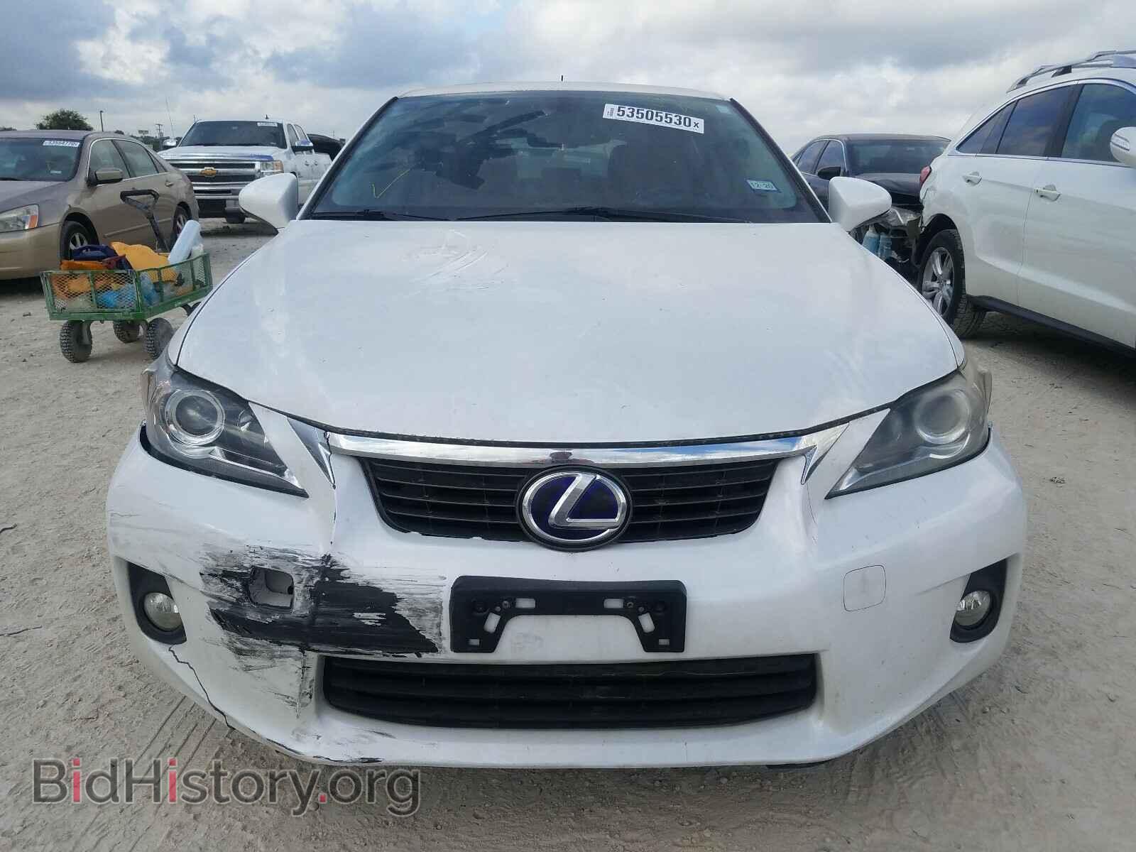 2011 LEXUS CT 200 - VIN: JTHKD5BH0B2043935 - Фото 9