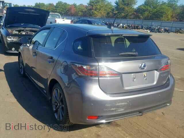 2013 LEXUS CT 200 - VIN: JTHKD5BH7D2168059 - Фото 3