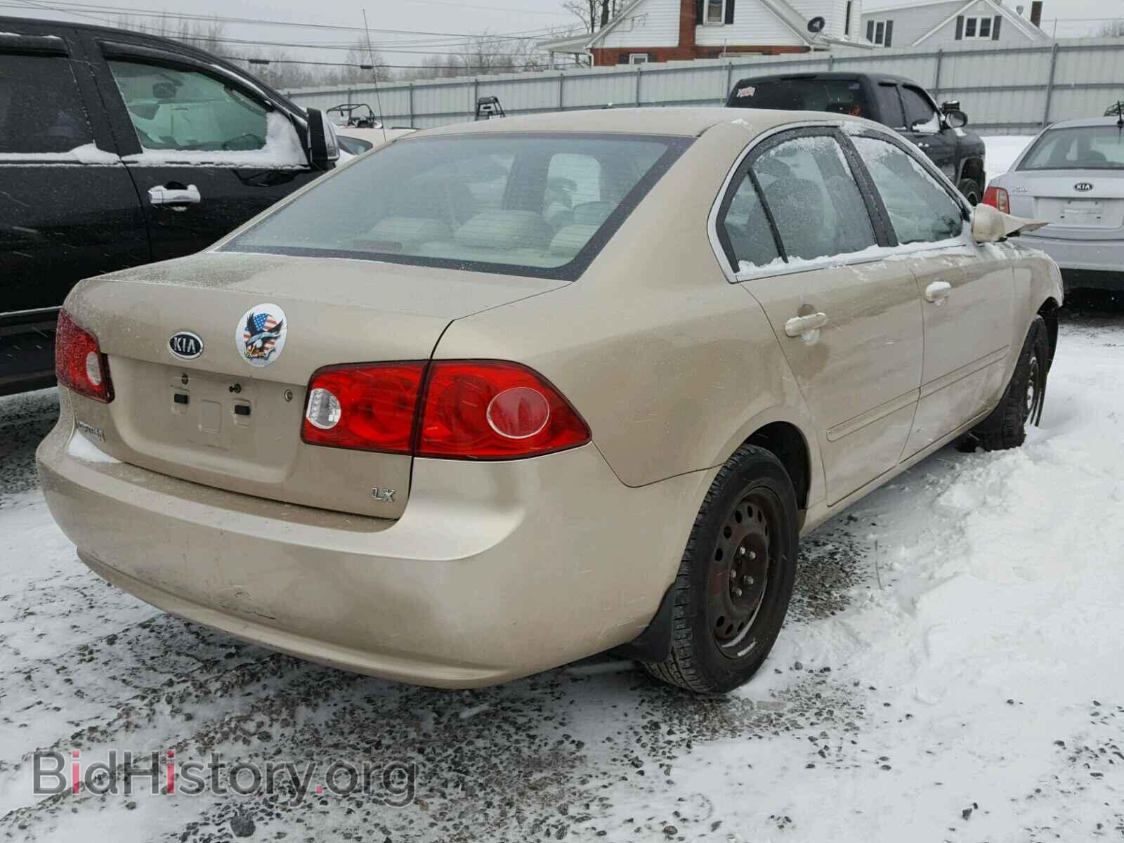 2007 KIA OPTIMA - VIN: KNAGE123675138732 - Фото 4