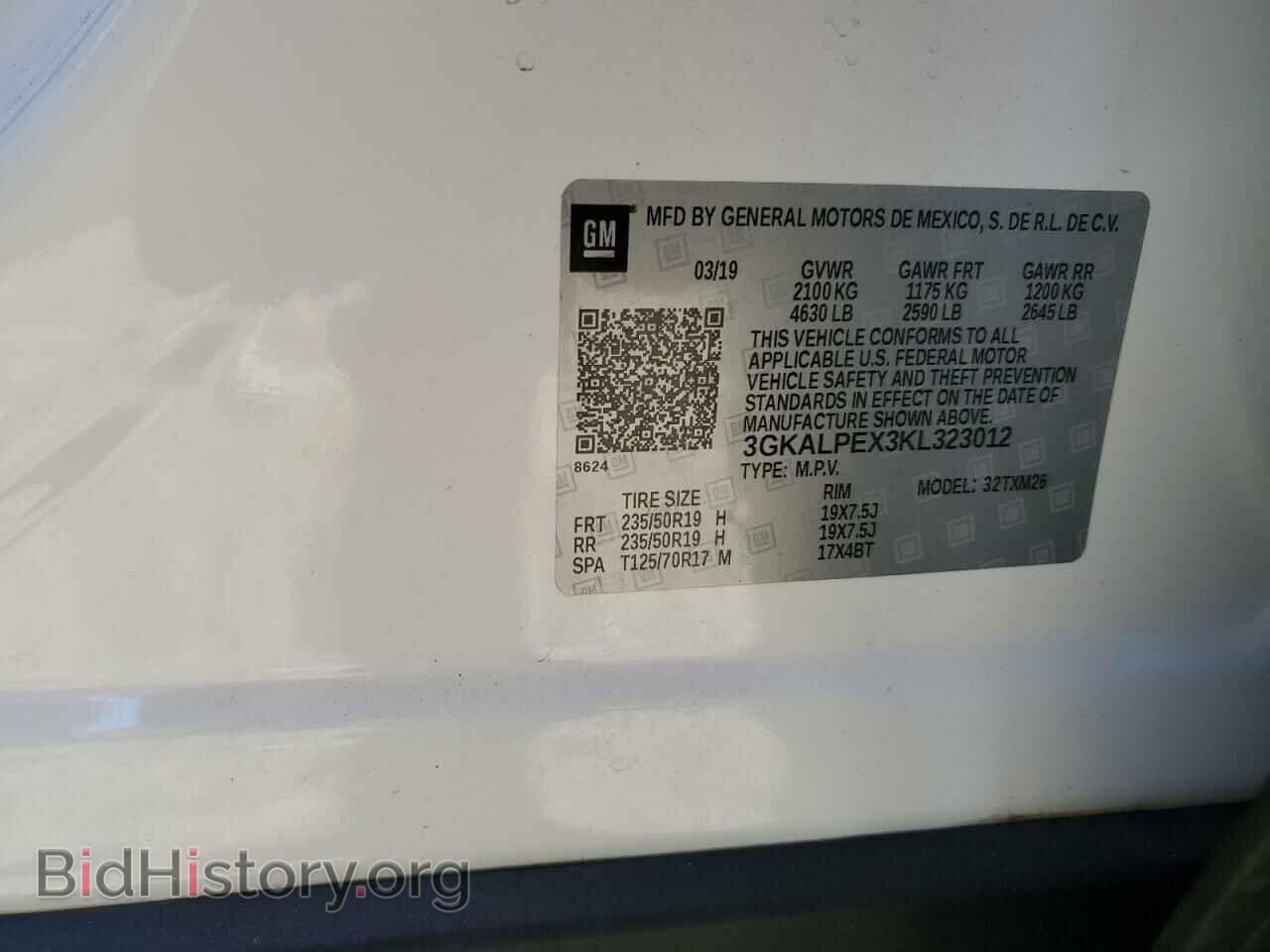 2019 GMC TERRAIN - VIN: 3GKALPEX3KL323012 - Photo 12