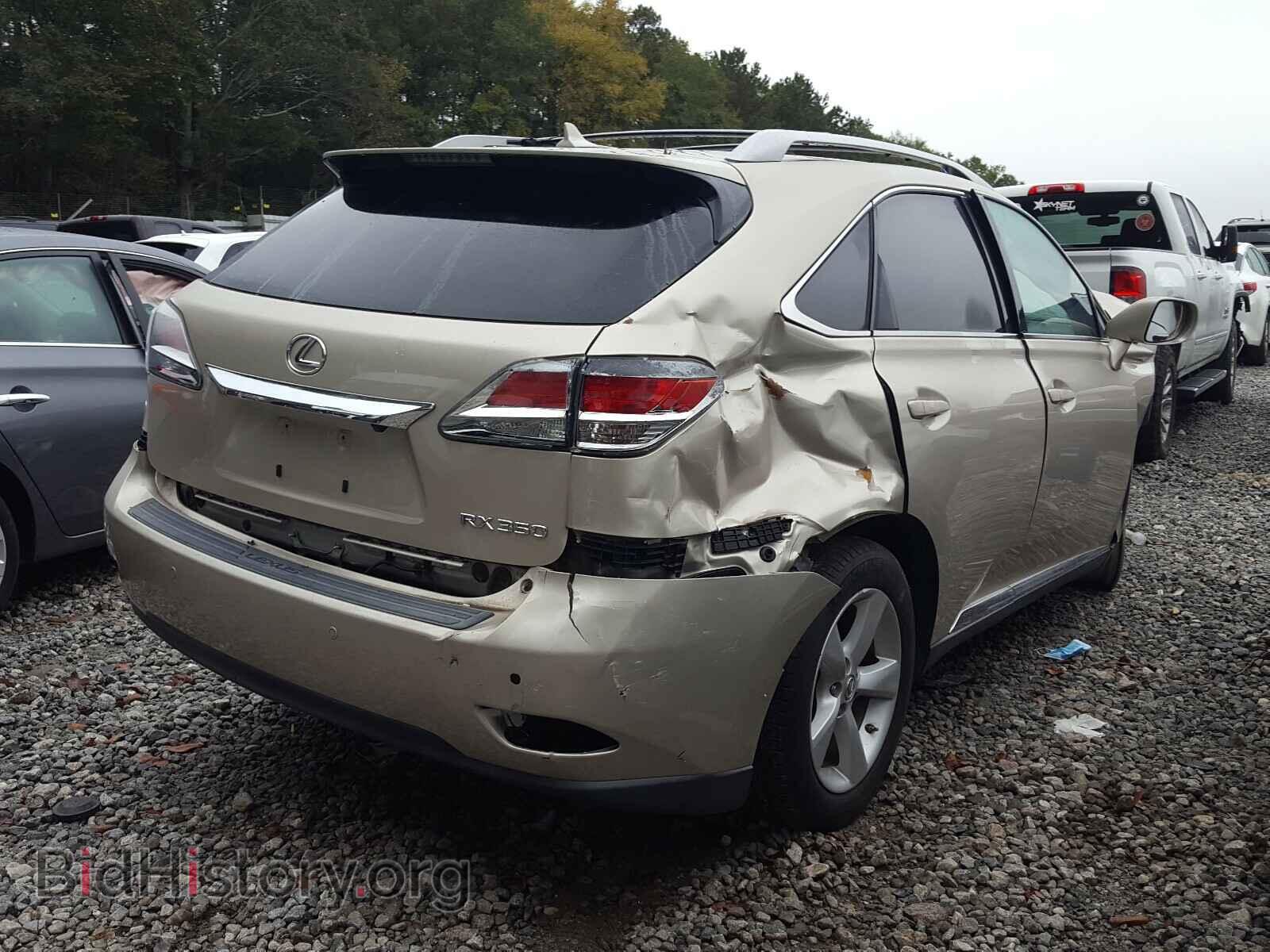 2013 LEXUS RX350 - VIN: 2T2BK1BA0DC158117 - Фото 4