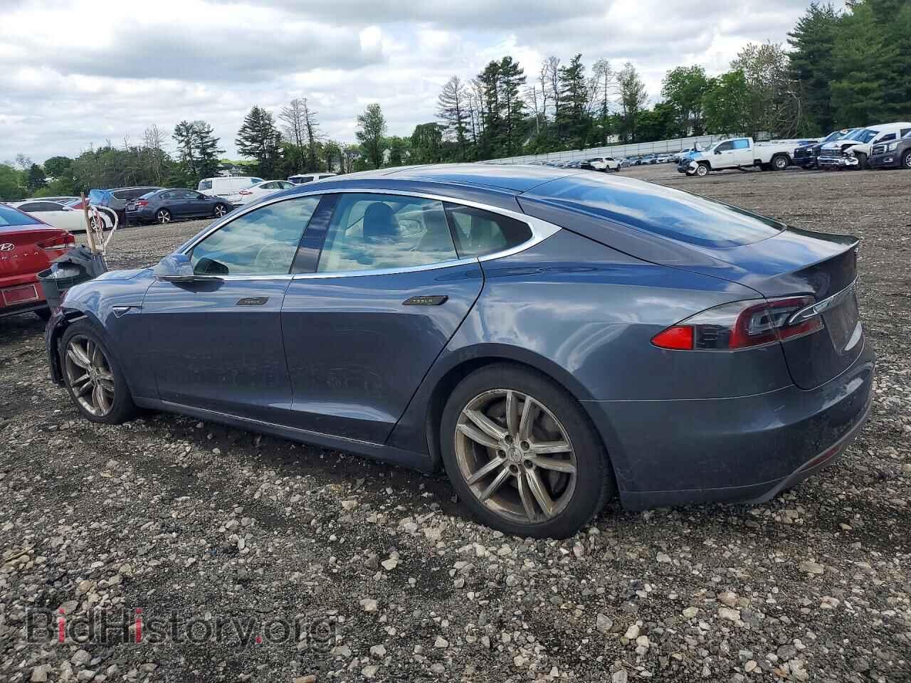 2014 TESLA MODEL S - VIN: 5YJSA1H10EFP62522 - Фото 2