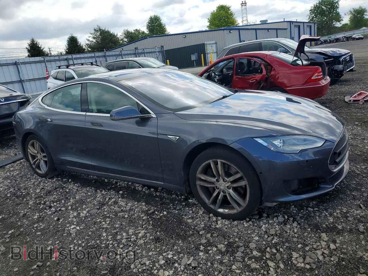 2014 TESLA MODEL S - VIN: 5YJSA1H10EFP62522 - Фото 4
